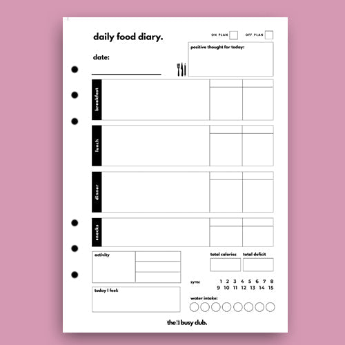 Ultimate Food planning starter bundle (Slimming World, Calorie Deficit, Weight Watchers)