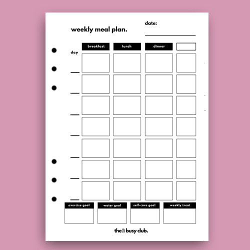 Ultimate Food planning starter bundle (Slimming World, Calorie Deficit, Weight Watchers)