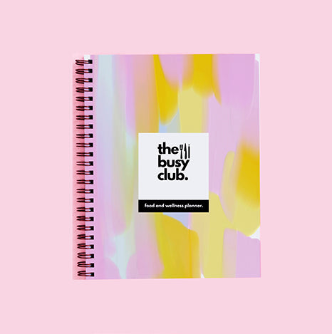 ‘Pastel Dreams’ 8 Week Food & Wellness Planner