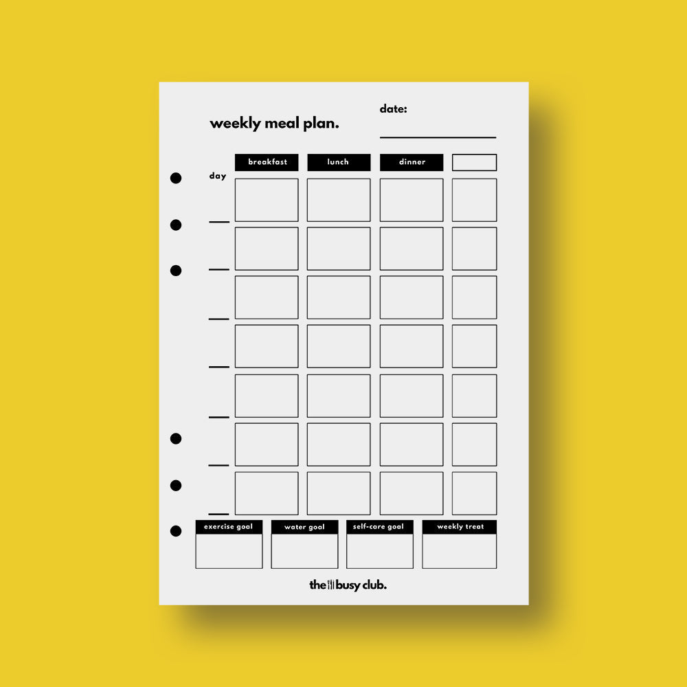 ‘Queen of hearts’ 8 week weightloss planner