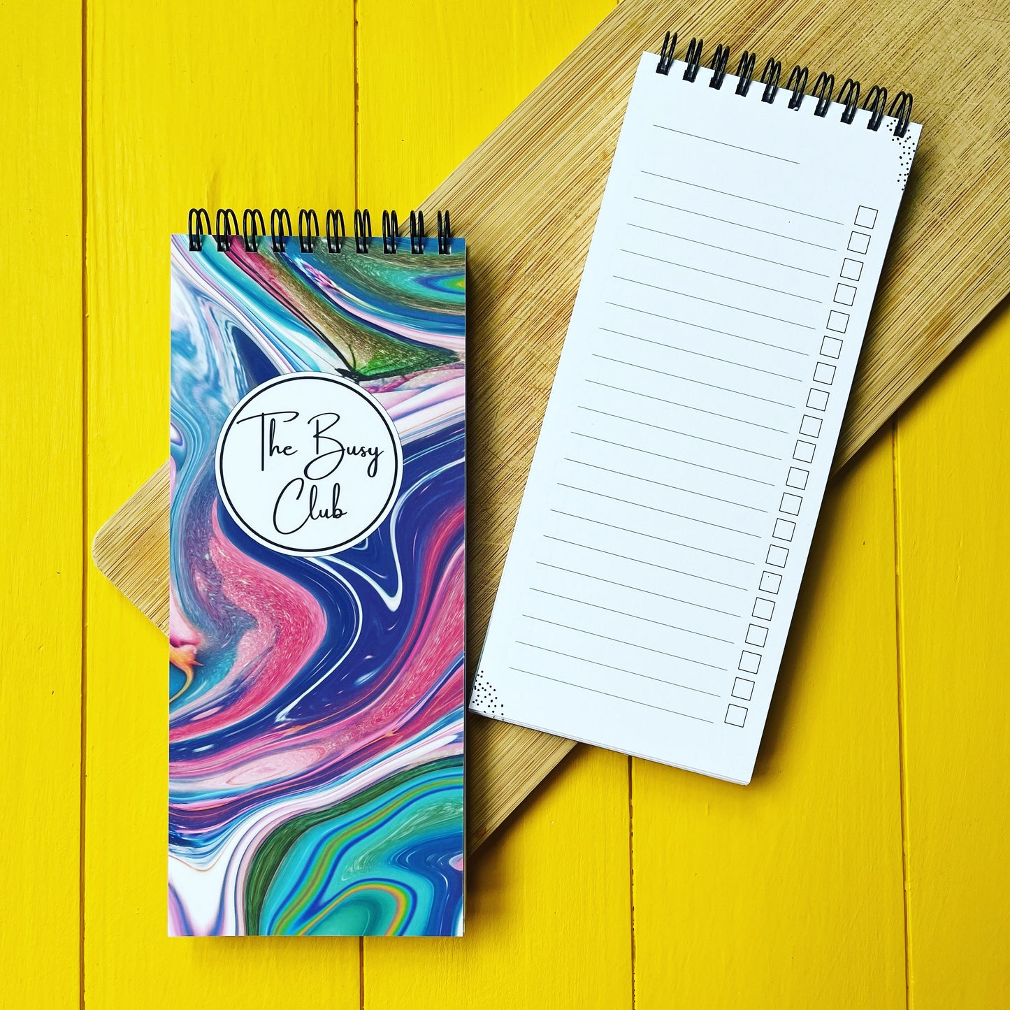 'Marble Run' Shopping List Pad