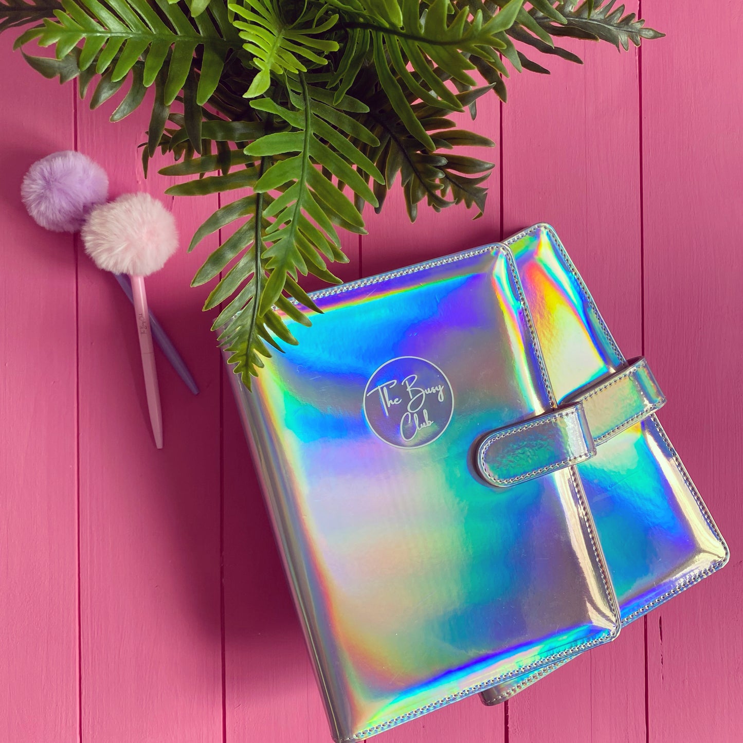 'Blended Binder' A5 Organiser - Holographic 'Clueless Vibes'