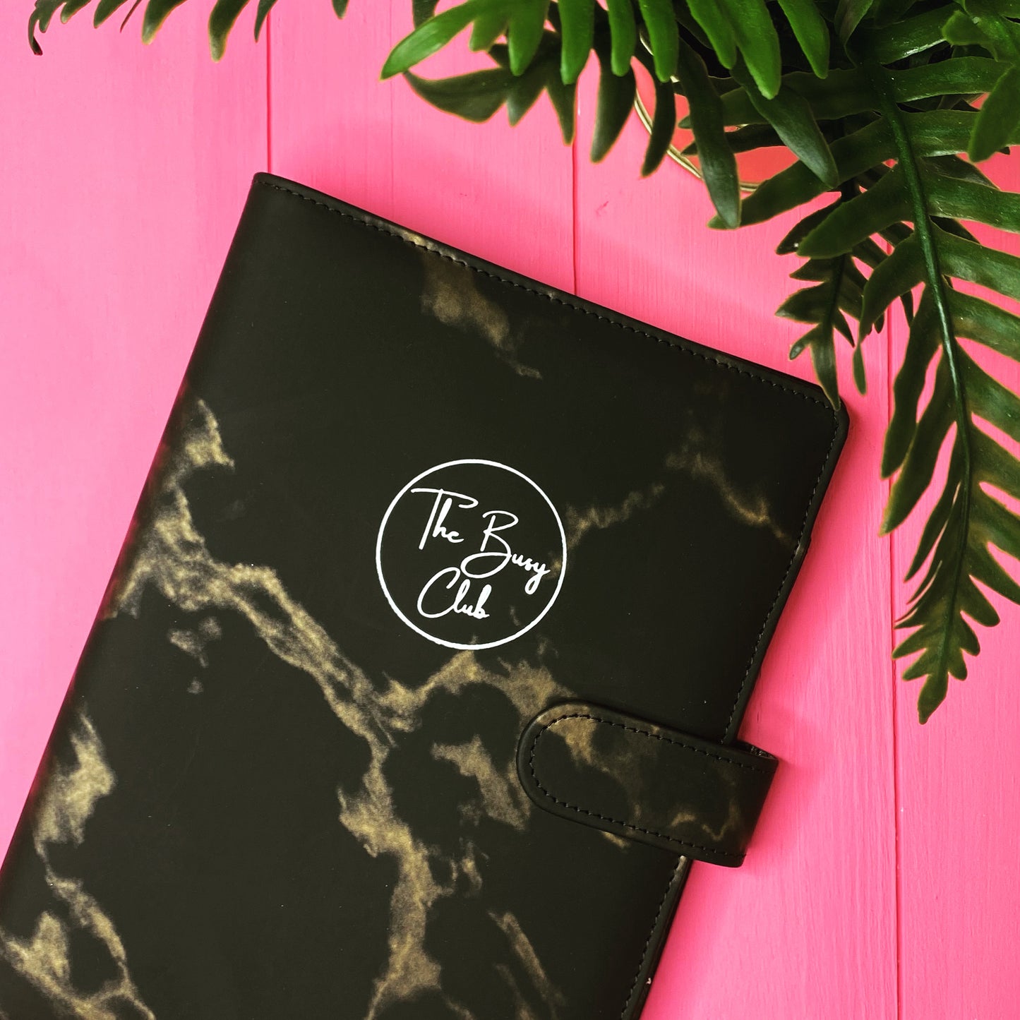 'Blended Binder' A5 Organiser - Gold Marble