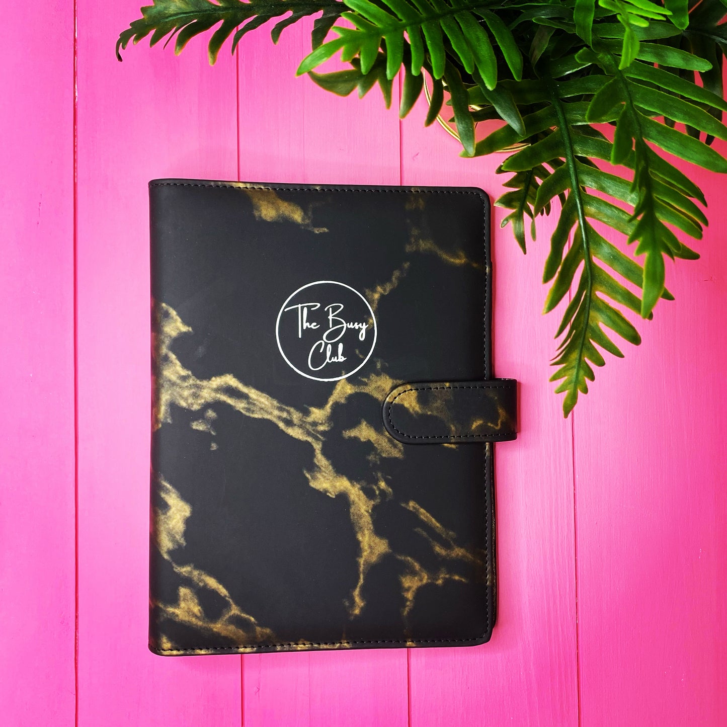'Blended Binder' A5 Organiser - Gold Marble