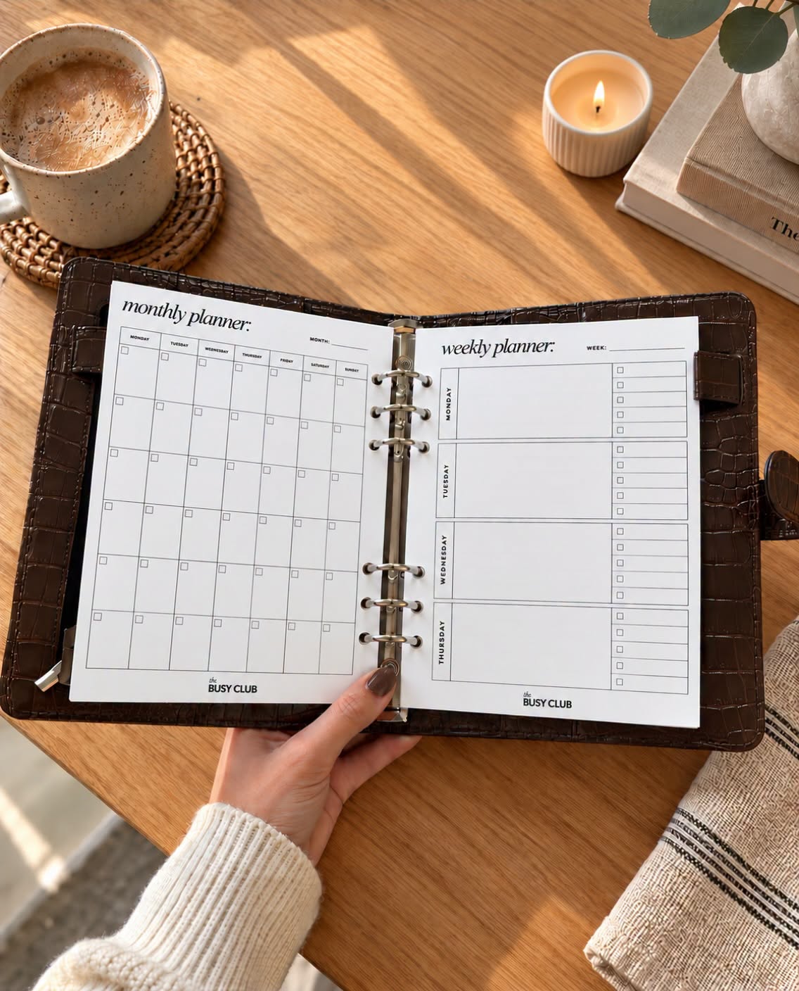 life admin A5 ring binder inserts