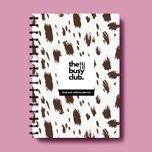 Animal print - 8 week weight loss planner