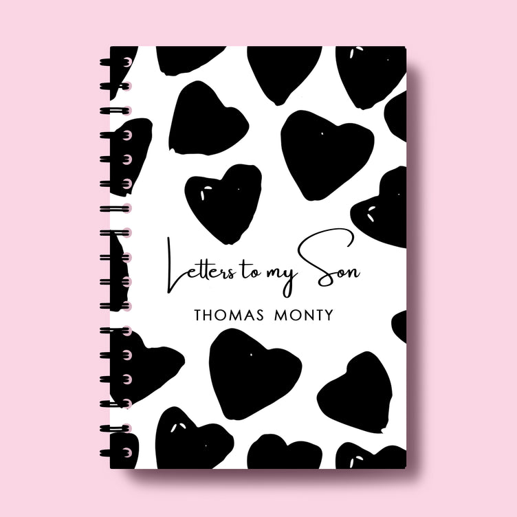 'Letters to my little one' Diary (Hearts)