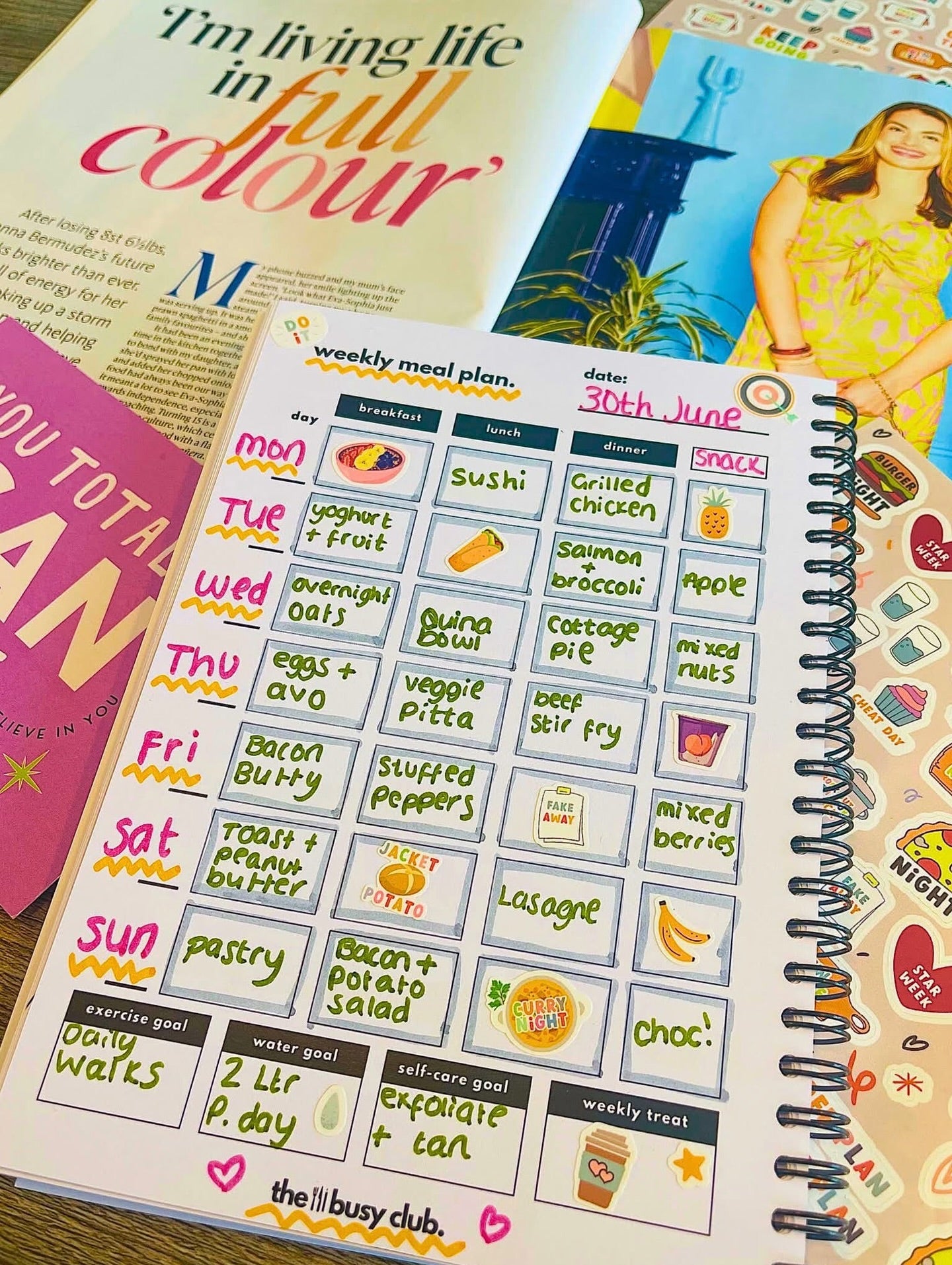 meal plan inspiration