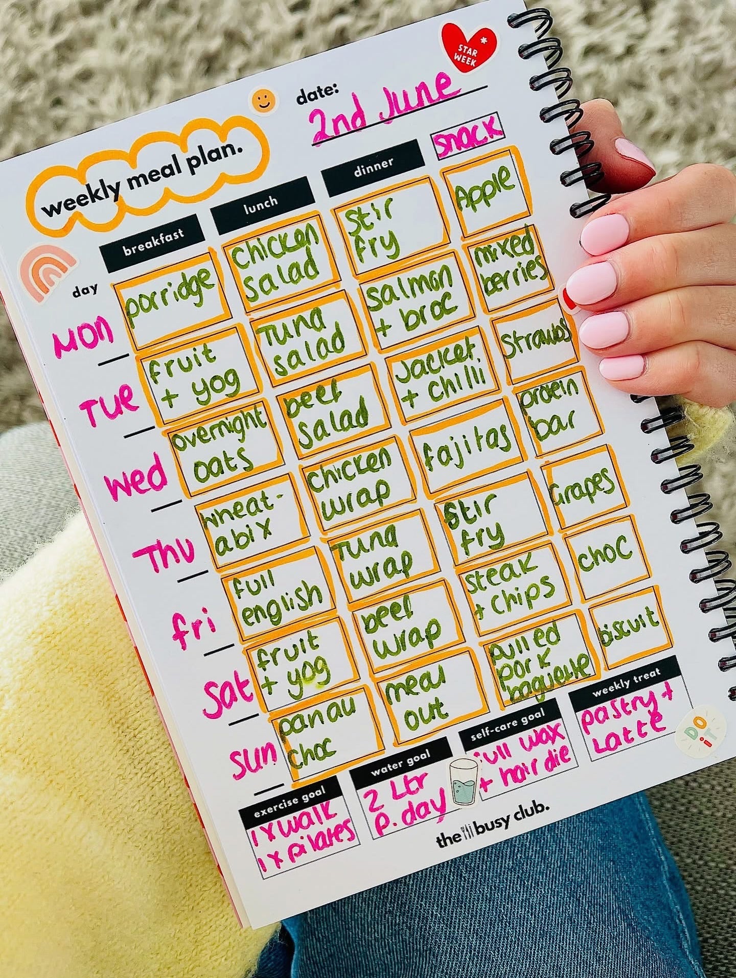 meal plan inspiration