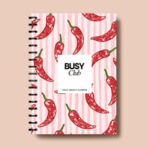 12 Week Daily & Weekly Food Planner - Disco Chilli