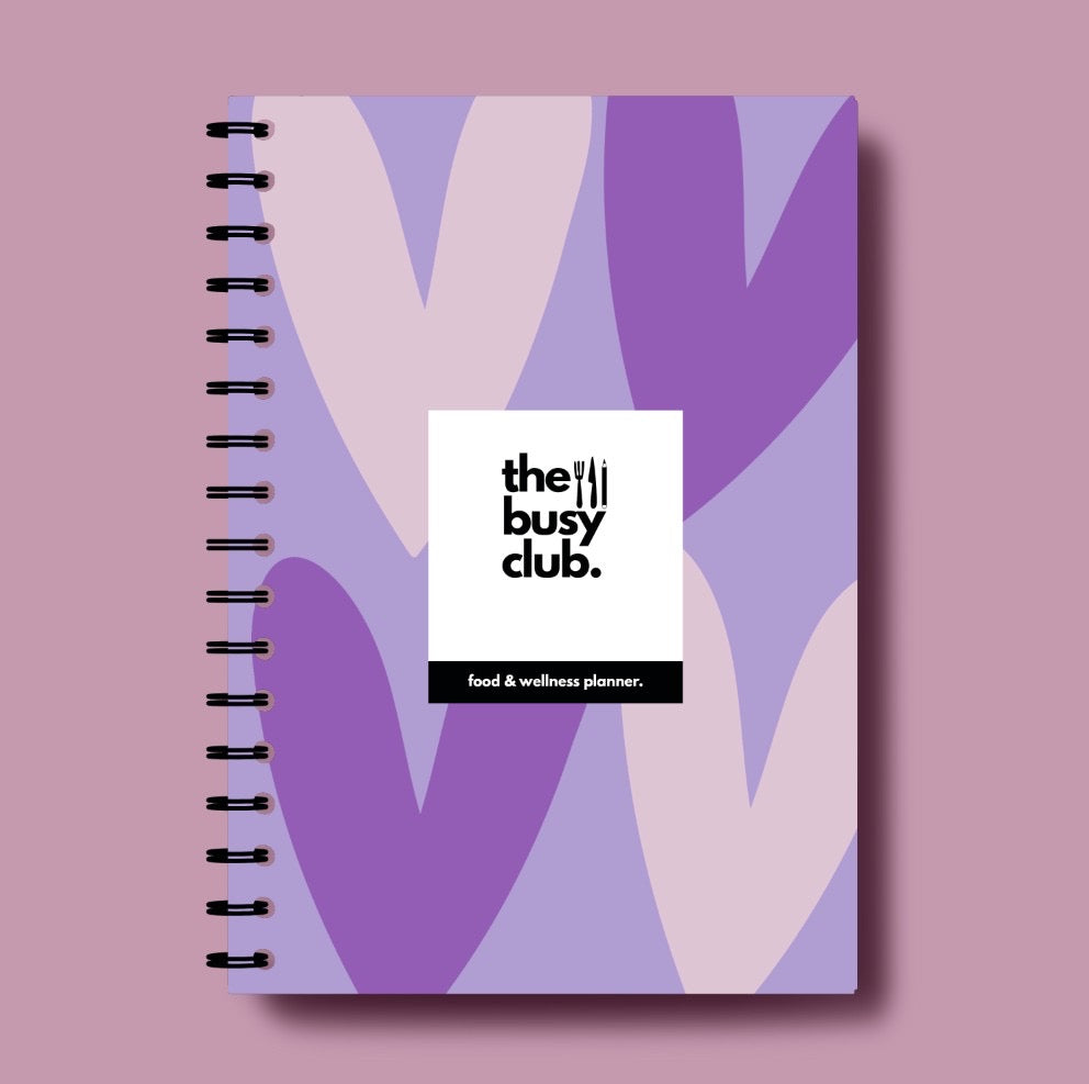 Purple Hearts - 8 week weight loss planner