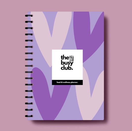 Purple Hearts - 8 week weight loss planner