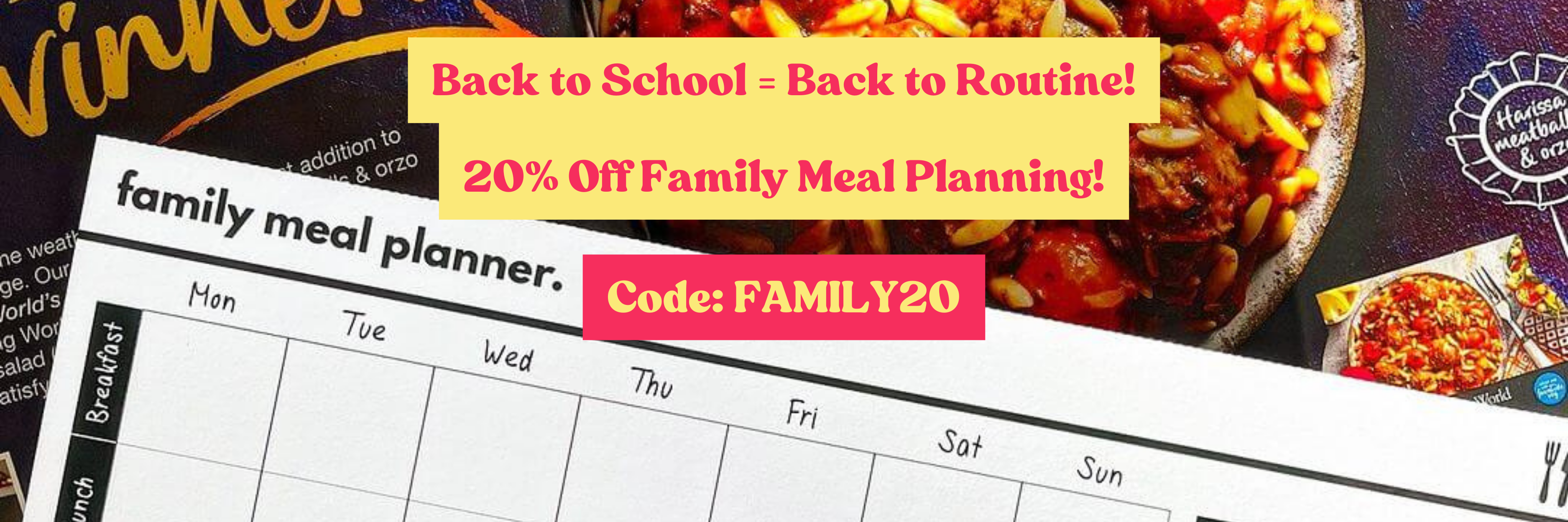 weekly meal planner