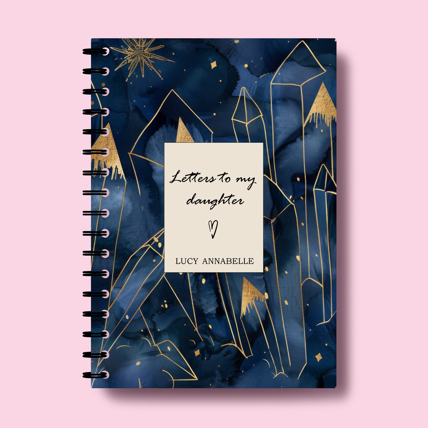 'Letters to my little one' Diary (Crystals)