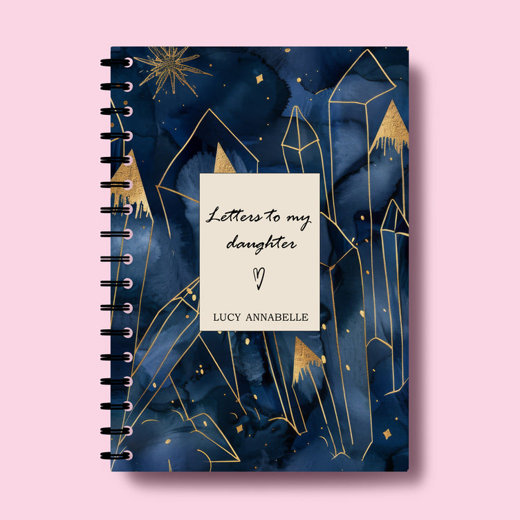 'Letters to my little one' Diary (Crystals)