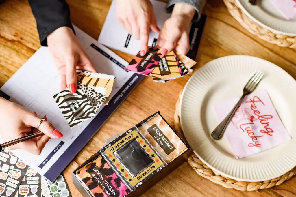 Dinner Card Roulette - Meal Planning Cards