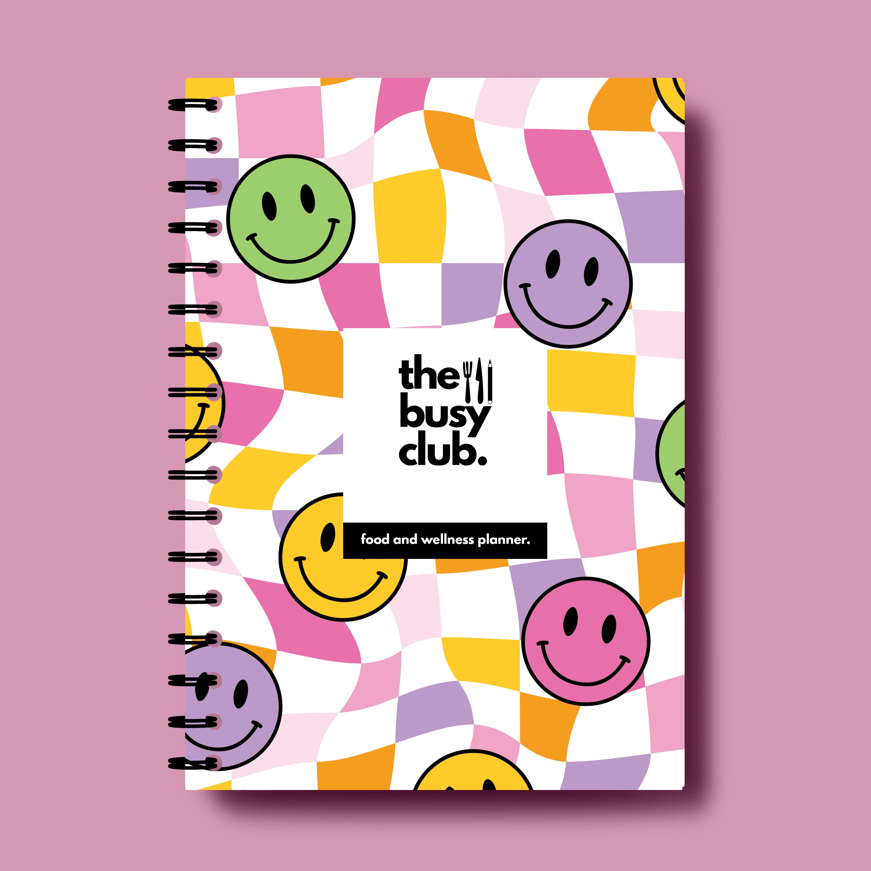 'Happy Vibes' 8 week weight loss planner