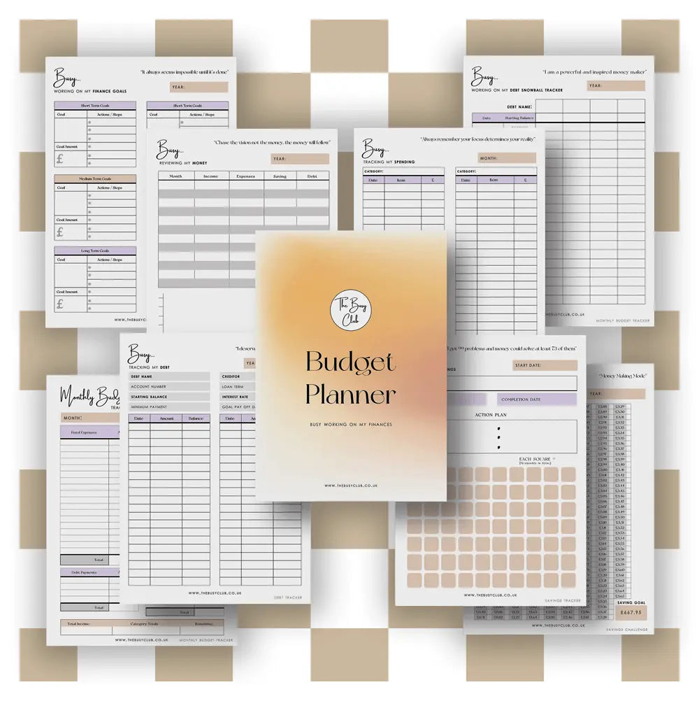 'Budget Like A Boss' Download Bundle