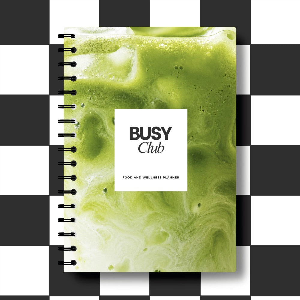 8 Week Food & Wellness Planner - Matcha