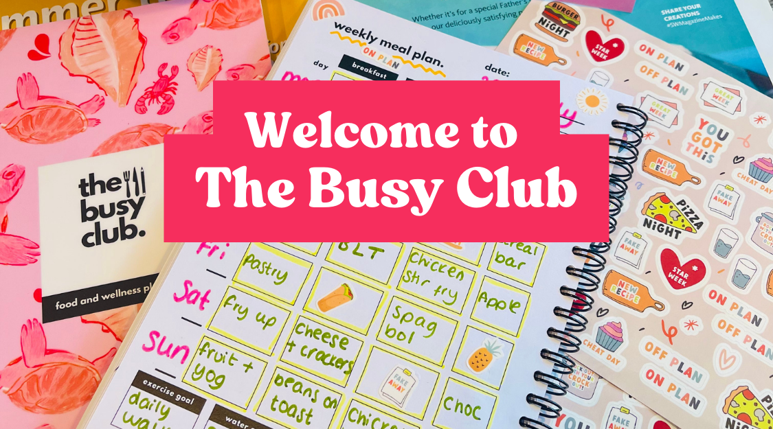 The Busy Club | Meal Planners | Food Planners | Menu Planners