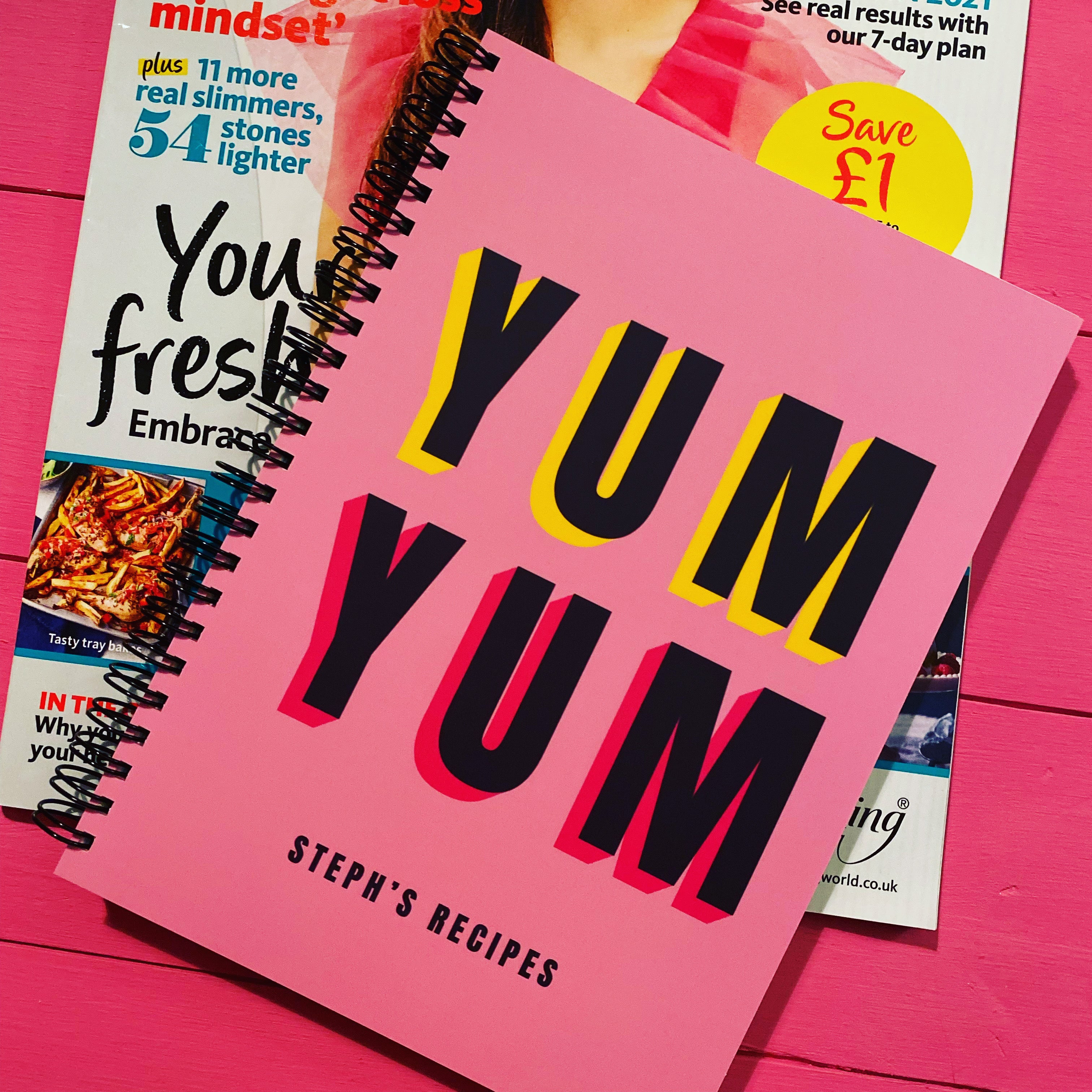 Personalised Recipe Book - Foodie Edition
