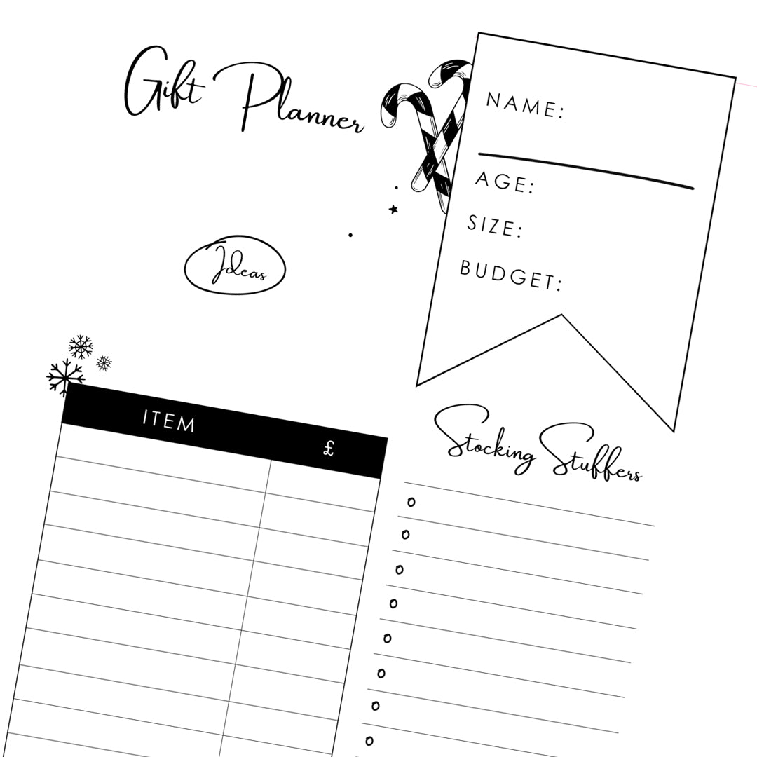 SAMPLE 'Dear Santa I can explain' Christmas Planner