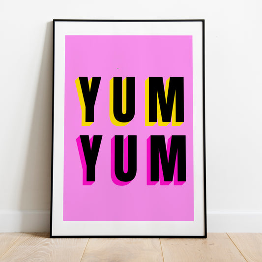 'Yum Yum' Print